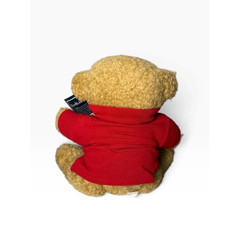 Vtg. Ralph Lauren Polo Bear Plush Red Shirt Blue Pony Promotional Collectible